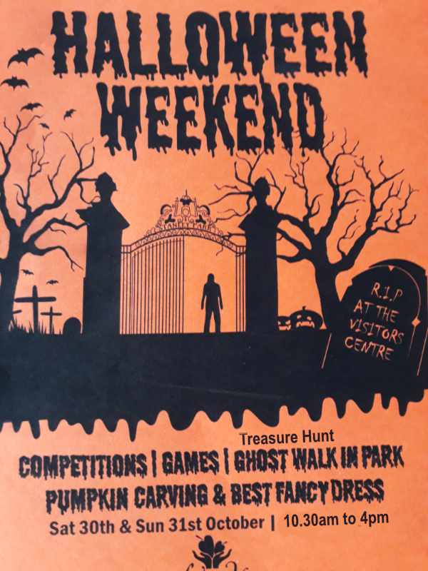 Halloween Weekend on Stanley Park Blackpool