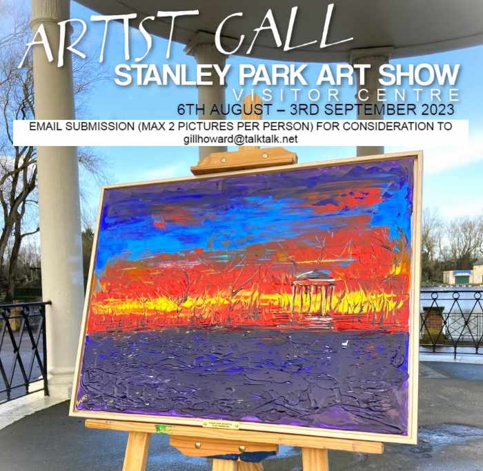 Art Show in Stanley Park Visitor Centre, Blackpool