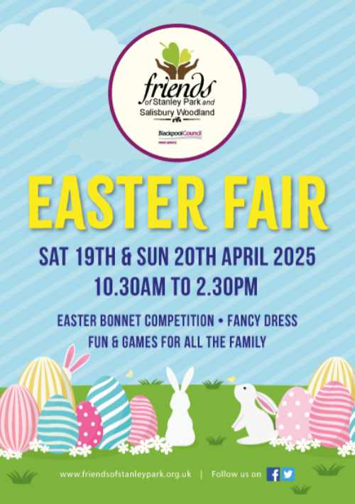 Friends of Stanley Park Easter Fair April  2025