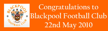 Congratulations to Blackpool Football Club on entering the Premier League from Friends of Stanley Park
