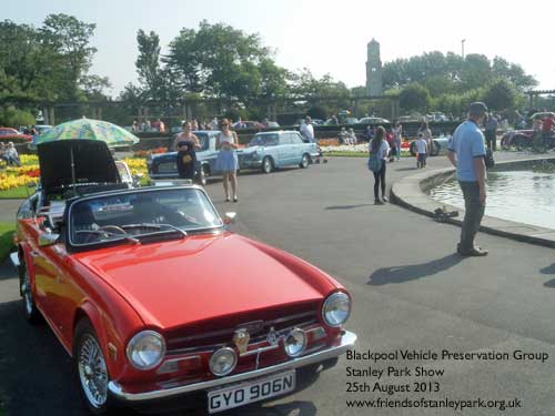 Blackpool Vehicle Preservation Group Show on the Italian Gardens
