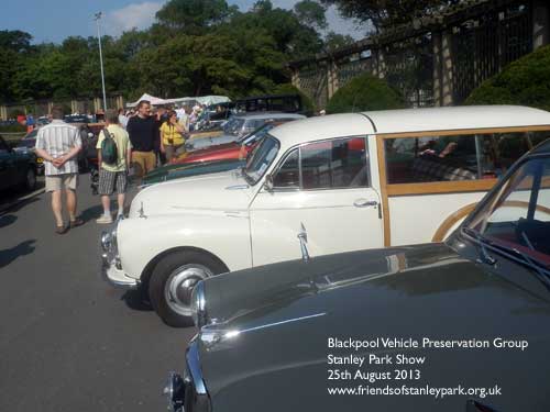 Blackpool Vehicle Preservation Group Show on the Italian Gardens