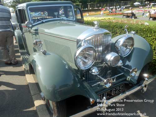 Blackpool Vehicle Preservation Group Show on the Italian Gardens