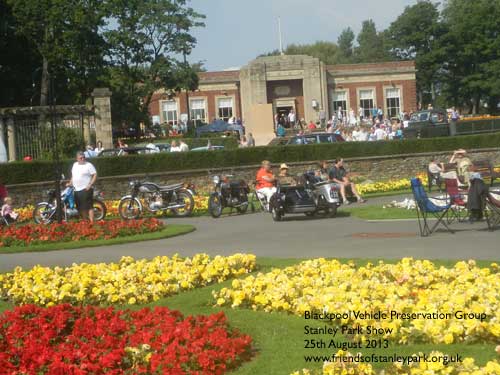 Blackpool Vehicle Preservation Group Show on the Italian Gardens