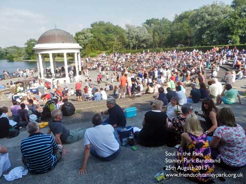 Soul in the Park on the Bandstand