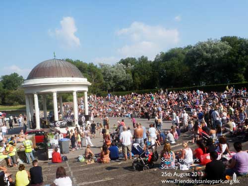 Soul in the Park on the Bandstand