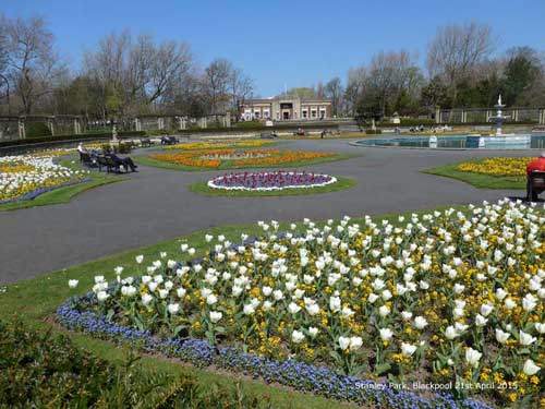 Stanley Park, Italian Gardens, Blackpool