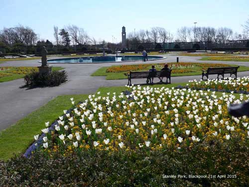 Stanley Park, Italian Gardens, Blackpool