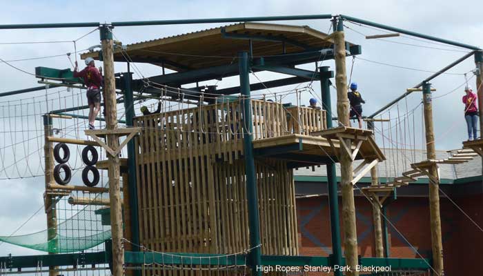 High Ropes, Stanley Park, Blackpool