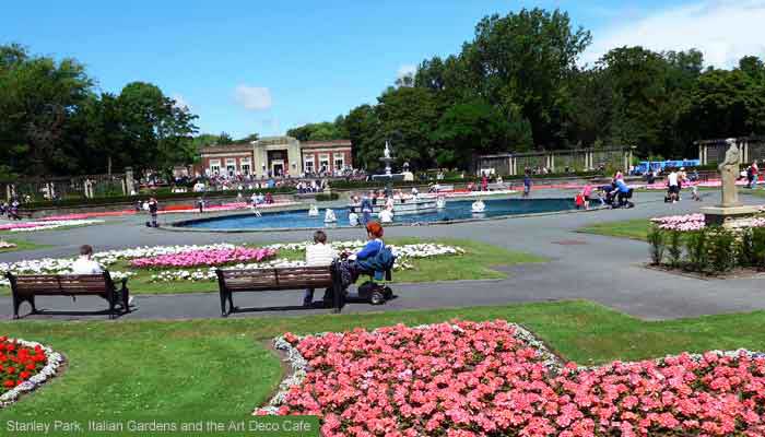 Stanley Park Blackpool Italian Gardens 2014