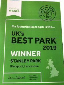 Fields in Trust Best Park in the UK - Stanley Park Blackpool