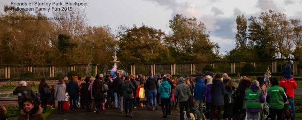 Friends of Stanley Park, Halloween Ghost Walk 2019 Blackpool