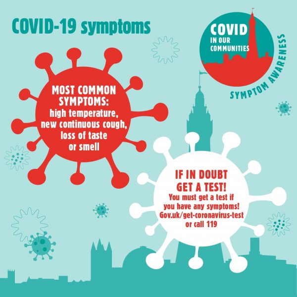 Covid19 Symptoms, if you have them get a test
