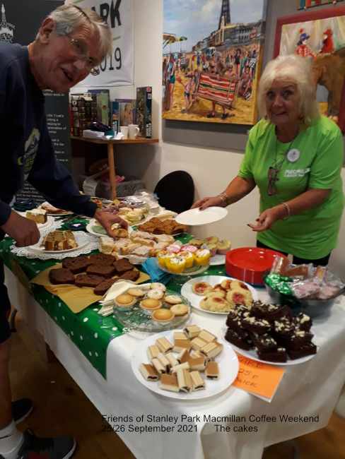 Friends of Stanley Park Macmillan Coffee Weekend