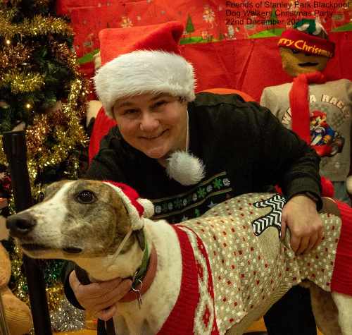 Friends of Stanley Park Blackpool Dog Walkers Christmas Party 22nd December 2021   Photos by Elizabeth Gomm