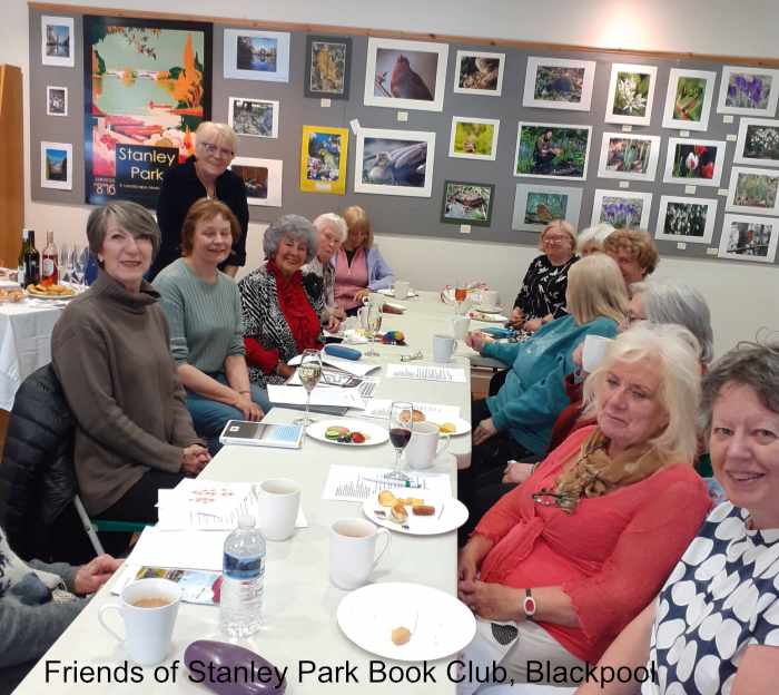 Friends of Stanley Park Book Club meeti in the Visitor Centre every 4th Thursday of the month