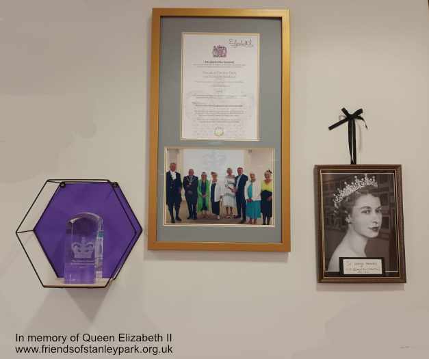 In memory of Queen Elizabeth II