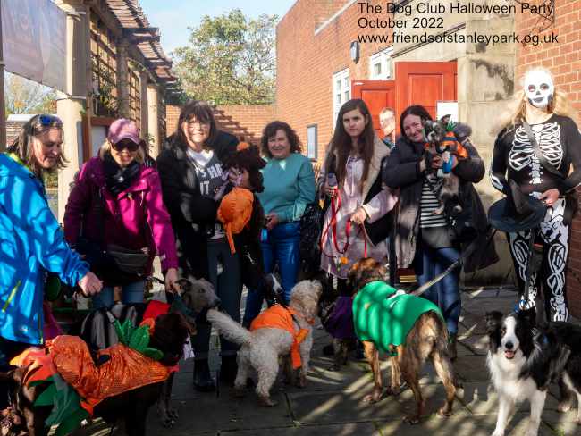 Halloween Dog  Party Friends of Stanley Park Blackpool October 2022