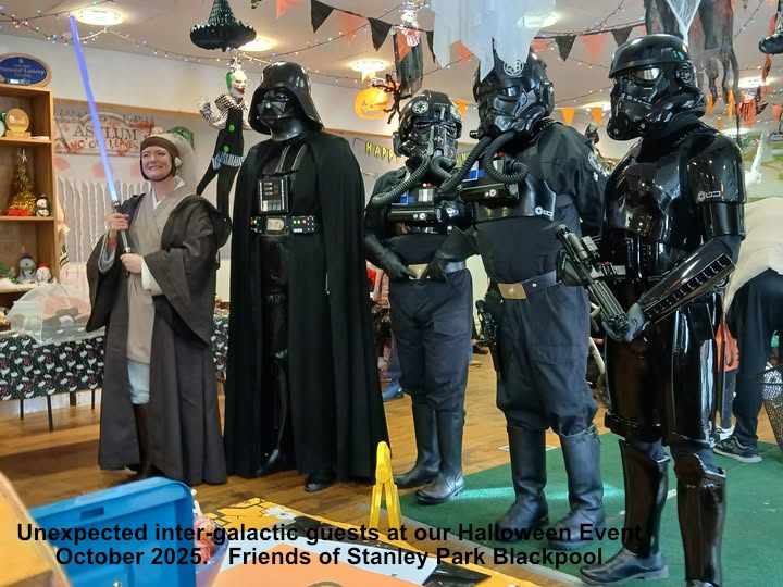 Halloween Unexpected Guests at Stanley Park Blackpool 