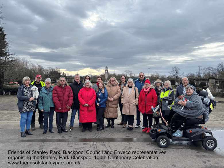 100th year celebration of Stanley Park Blackpool