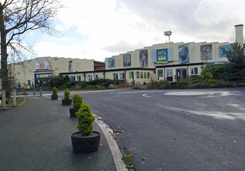 Stanley Park area - Blackpool Zoo entrance