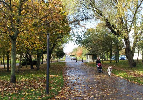 Stanley Park main entrance drive