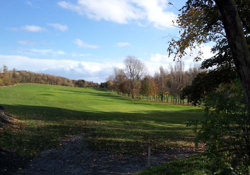 Stanley Park golf course across East Park Drive