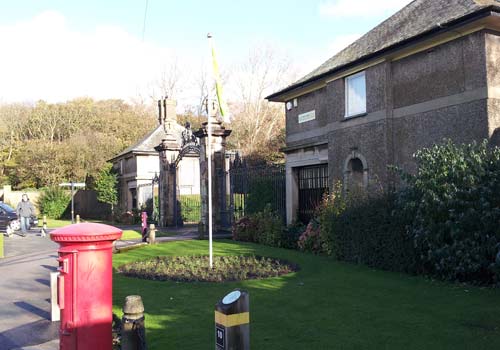 Stanley Park main gate, West Park Drive